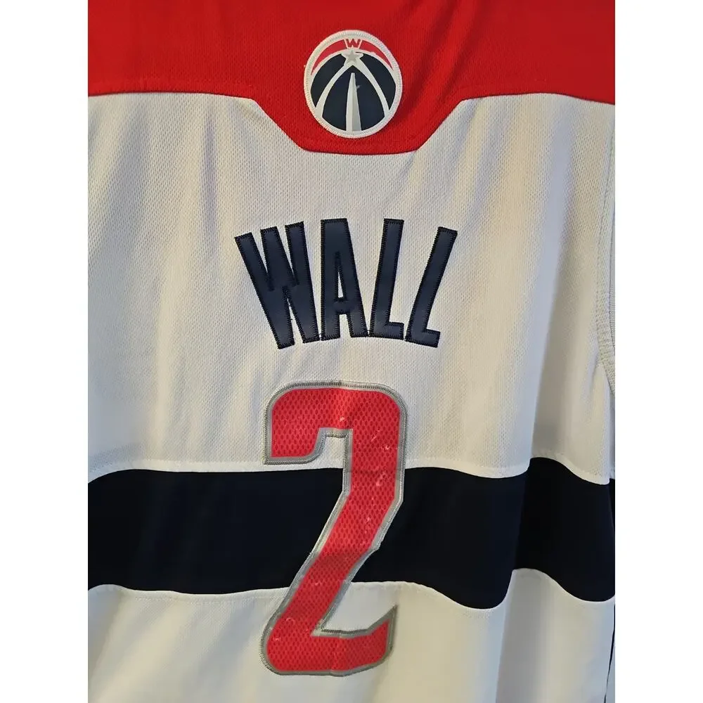 John Wall Adidas Washington Wizards #2 Stitched Jersey Size L +2 length NBA